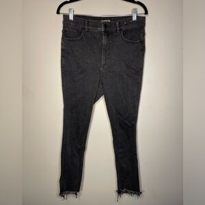 Express Black Super High Rise Ankle Legging